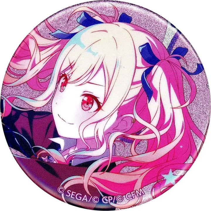 [BUNJANG] Tenma Saki "Wonderland" 44mm Glitter Can Badge Bundle Set / 프세카 텐마 사키 월링 44c 캔뱃지 5개 일괄
