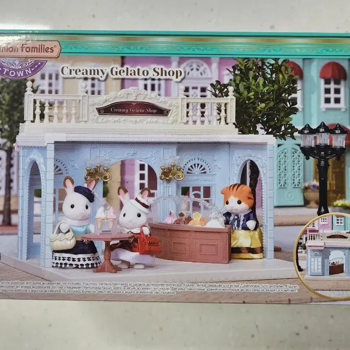 [BUNJANG] Sylvanian Families Town Gelato Shop 6008 / 실바니안 타운 젤라또샵 6008