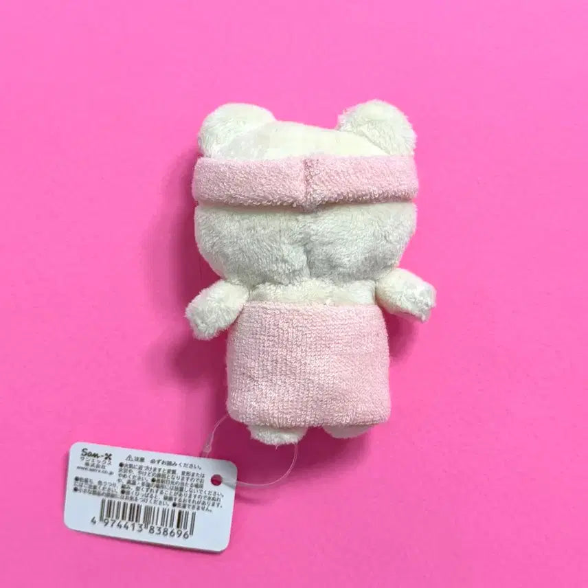 [BUNJANG] San-X Chibi Korilakkuma Bathrobe Plush / 산엑스 초소형 코리락쿠마 목욕 가운 인형