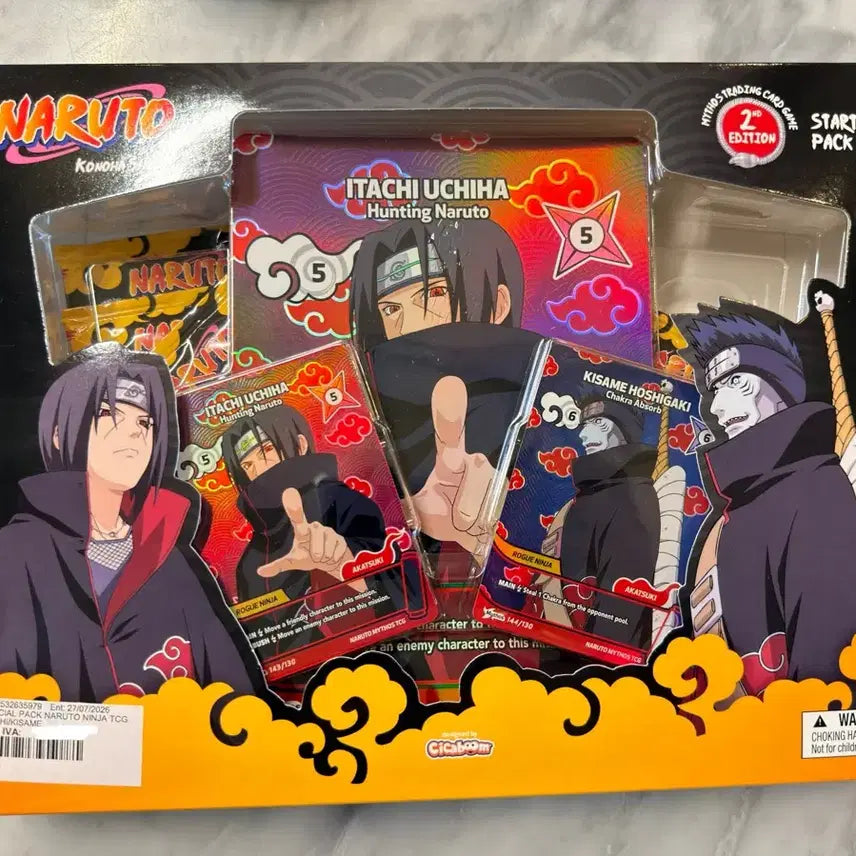 [BUNJANG] Naruto Itachi &amp; Kisame Promotion Pack (European Edition) / [영판] 나루토 카드 이타치, 키사메 프로모션 팩