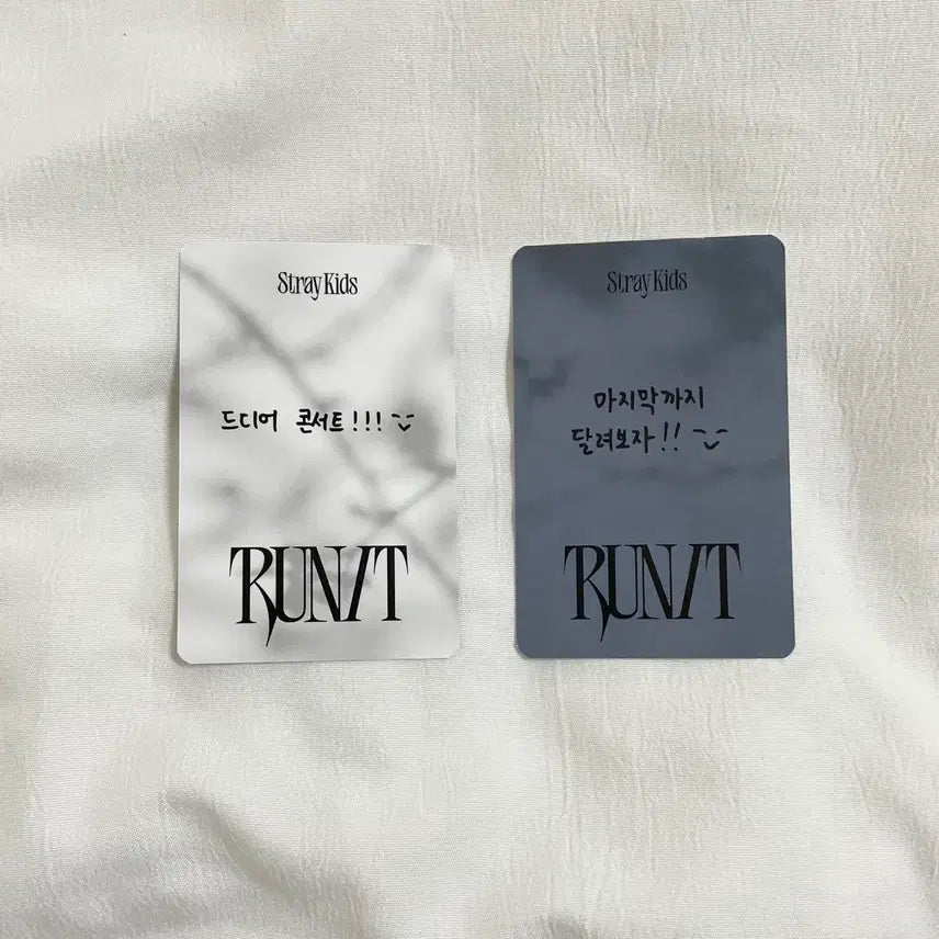[BUNJANG] Stray Kids Run For The World Concert Entrance Gift I.N Photocard / 스키즈 런잇 콘서트 입장 기프트 포카 아이엔