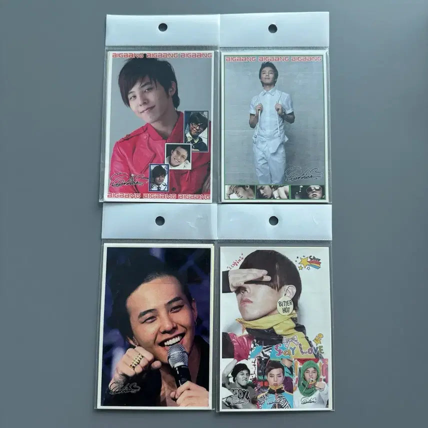 [BUNJANG] G-Dragon 2007-2008 Unofficial Fan-Made Stickers / [고전문구] 지디 지드래곤 2007~2008 비공굿 스티커 옛날문구