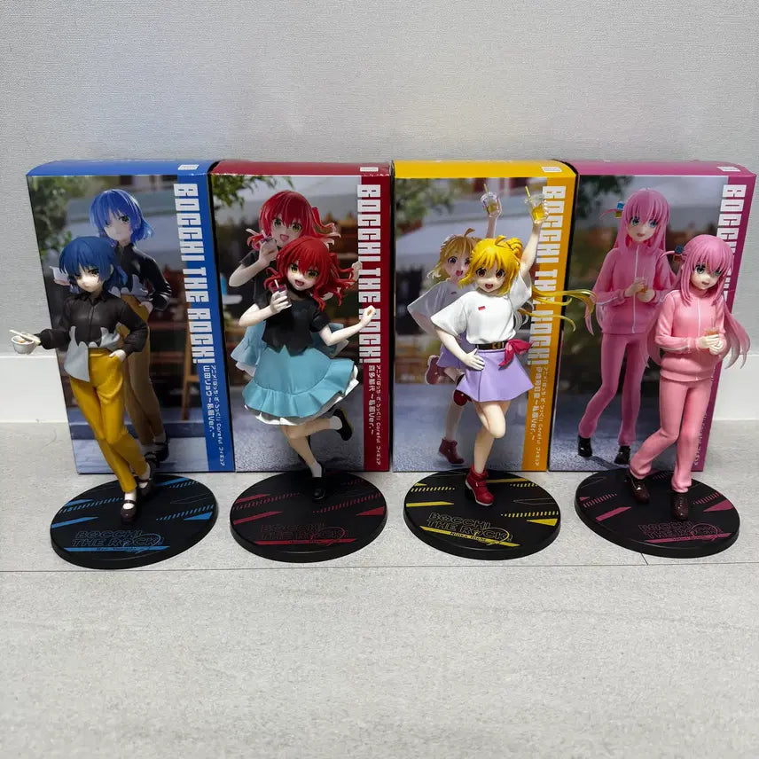 [BUNJANG] Taito Bocchi the Rock! Coreful 4-Figure Set / 타이토 봇치 더 록 Coreful 4종 세트