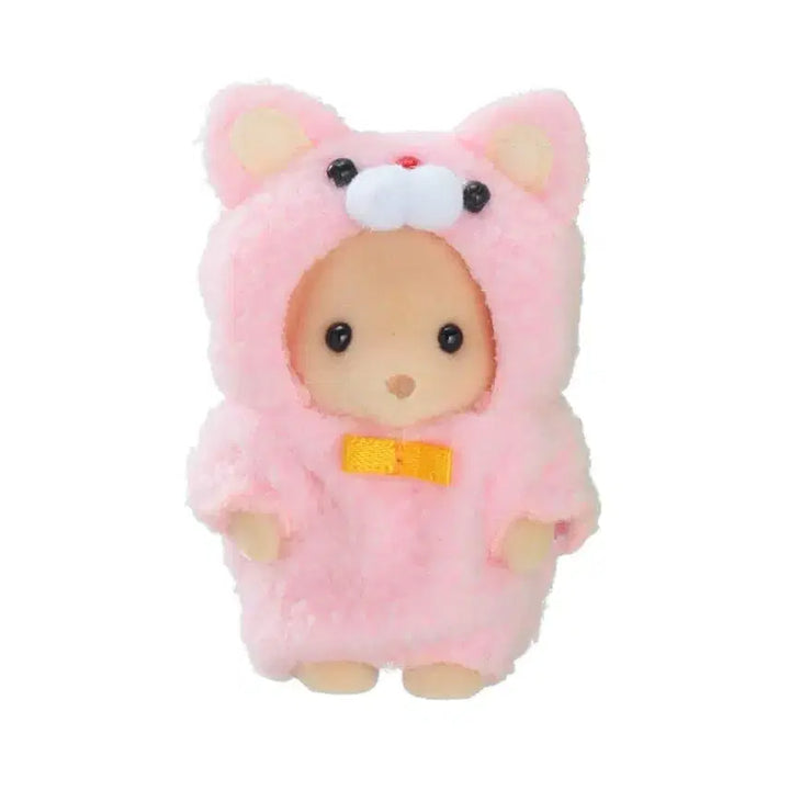[BUNJANG] Sylvanian Families 35th Anniversary Kuji Pink Costume Puppy / 실바니안 패밀리 35주년 기념 쿠지 분홍이 코스튬 강아지