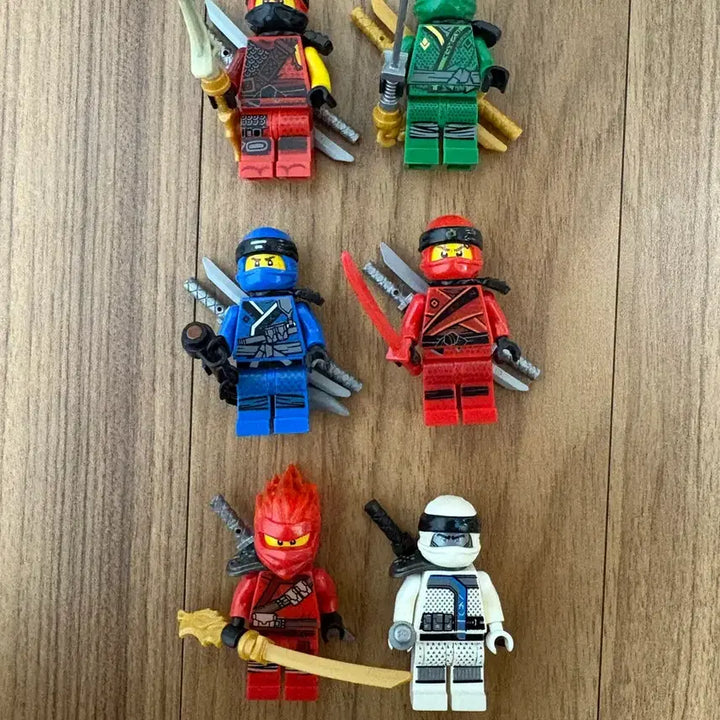[BUNJANG] LEGO Compatible Ninjago Figures 6-Set / 레고 호환 닌자고 피규어 6종 세트