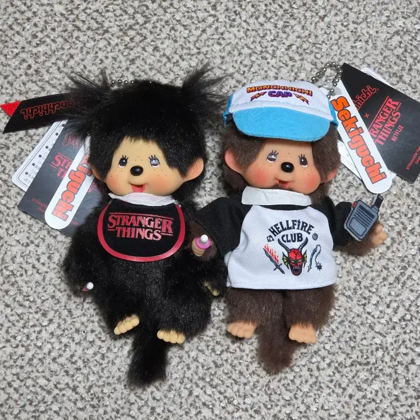 [BUNJANG] Stranger Things Monchhichi Bundle Set / [일괄] 기묘한 이야기 몬치치 세트 판매