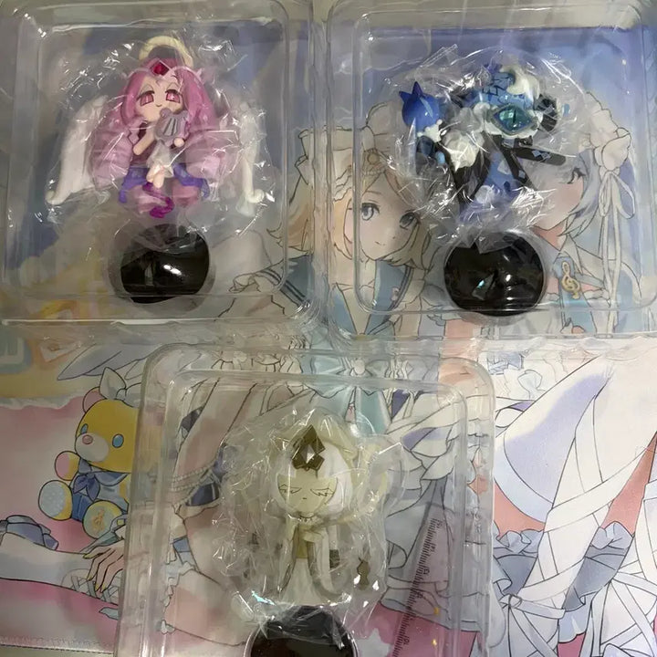 [BUNJANG] Cookie Run Kingdom Shadow Milk, Eternal Sugar, Mystic Flower Figure Set / 쿠킹덤 쿠키런킹덤 쉐도우밀크 이터널슈가 미스틱플라워 피규어