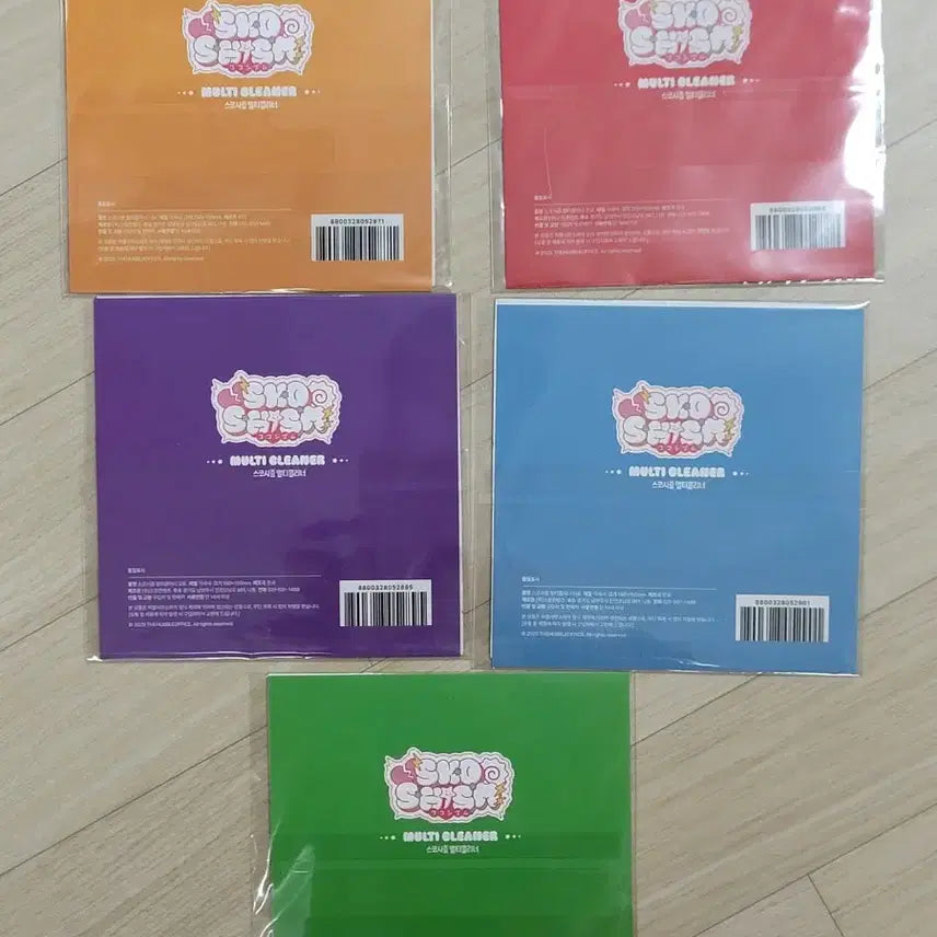 [BUNJANG] SCOSHISM Multi Cleaner Bundle Set All Members / 스코시즘 멀티클리너 전멤버 일괄