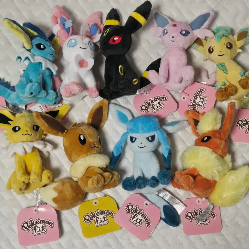 [BUNJANG] Pokemon Fit Series Plush Bundle / 포켓몬스터 fit 시리즈 일괄