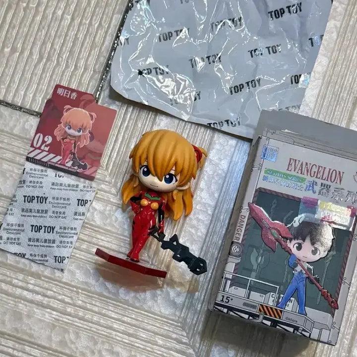 [BUNJANG] Toptoy Evangelion Weapon Series Asuka Random Figure / 탑토이 에반게리온 웨폰 시리즈 가챠 랜덤 아스카