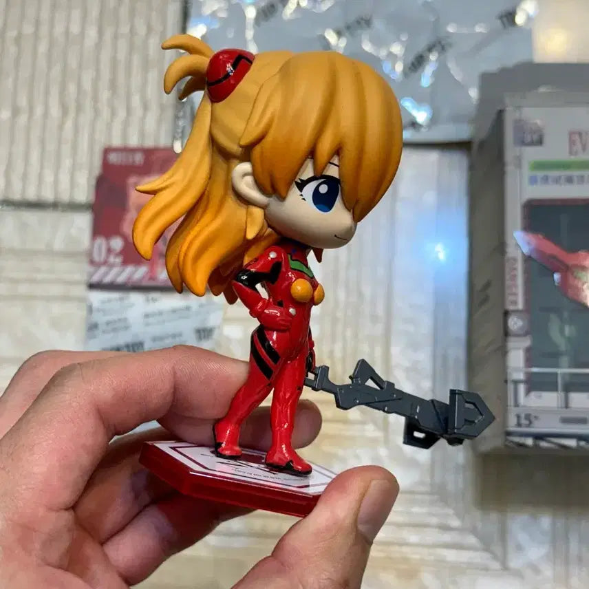 [BUNJANG] Toptoy Evangelion Weapon Series Asuka Random Figure / 탑토이 에반게리온 웨폰 시리즈 가챠 랜덤 아스카