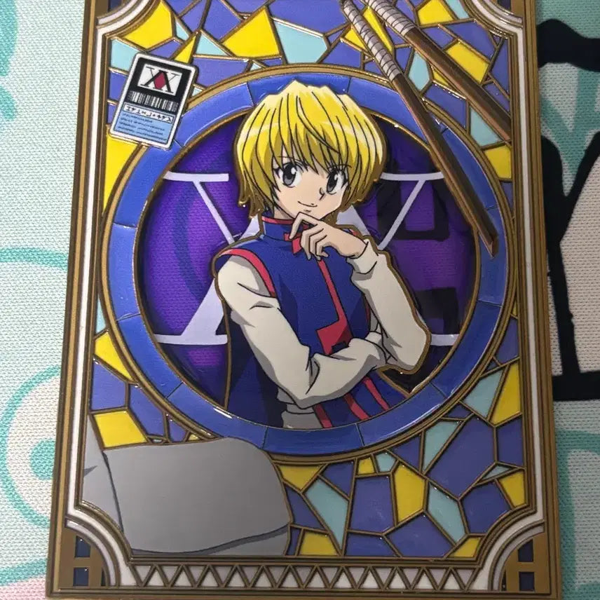 [BUNJANG] Hunter x Hunter Kurapika Metal Card / 헌터헌터 크라피카 금속 카드