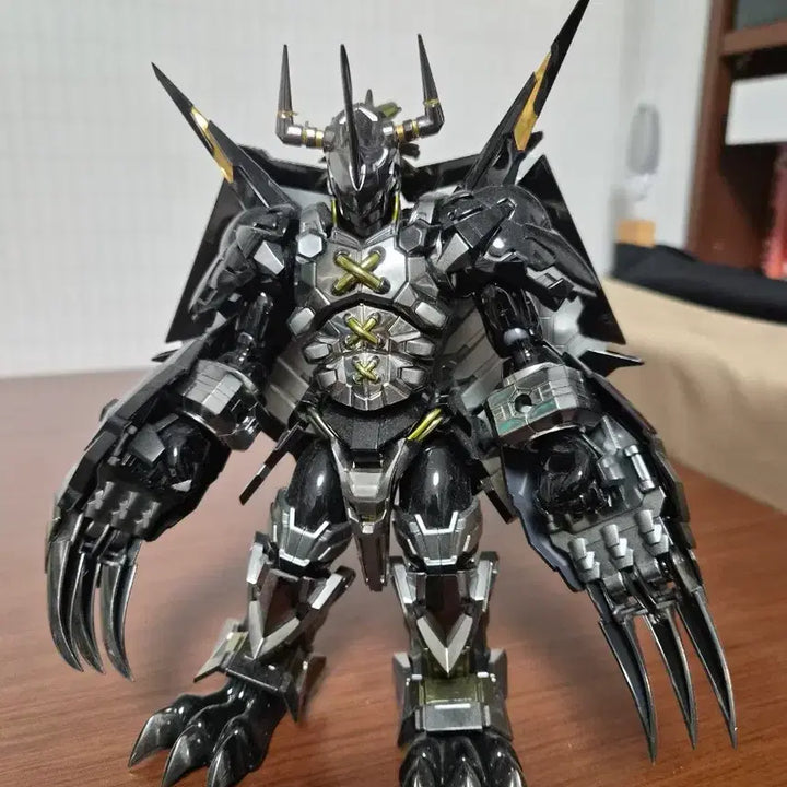 [BUNJANG] Digimon Figure-rise Amplified BlackWarGreymon Painted Figure / 디지몬 피규어라이즈 블랙워그레이몬 도색