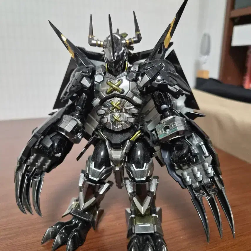 [BUNJANG] Digimon Figure-rise Amplified BlackWarGreymon Painted Figure / 디지몬 피규어라이즈 블랙워그레이몬 도색