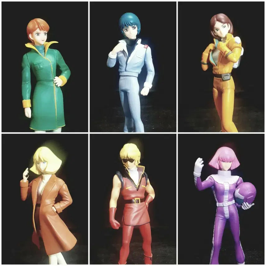 [BUNJANG] Zeta Gundam Camille Vidan &amp; Quattro Bajeena Character Figures / 건담,피규어,제타,카미유 비단,크와트로 바지나