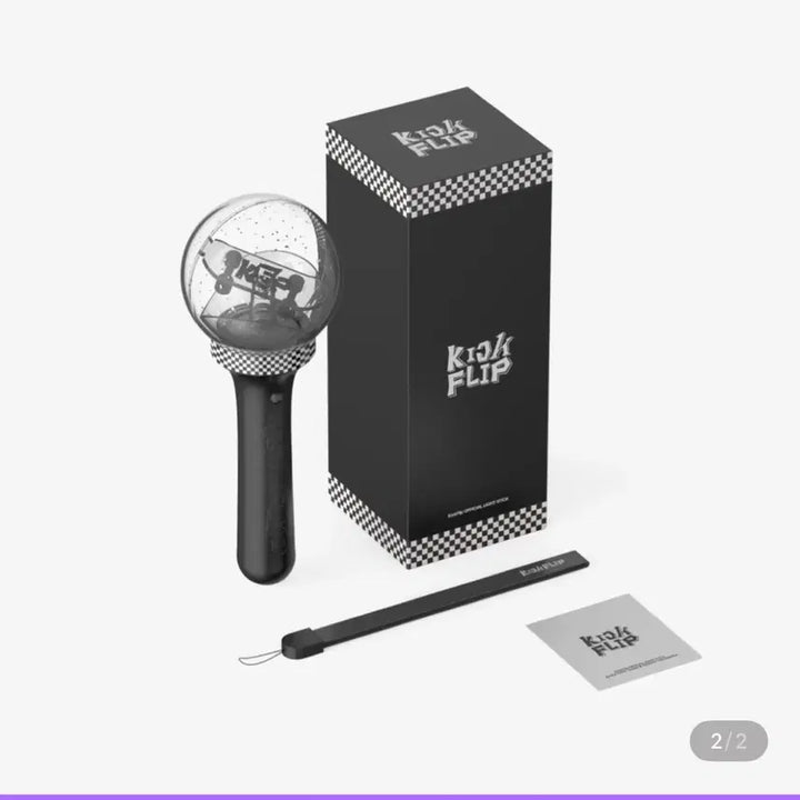 [BUNJANG] Kickflip Lightstick with Unused Photocard / 킥플립 응원봉 판매 미사용 포카 포함