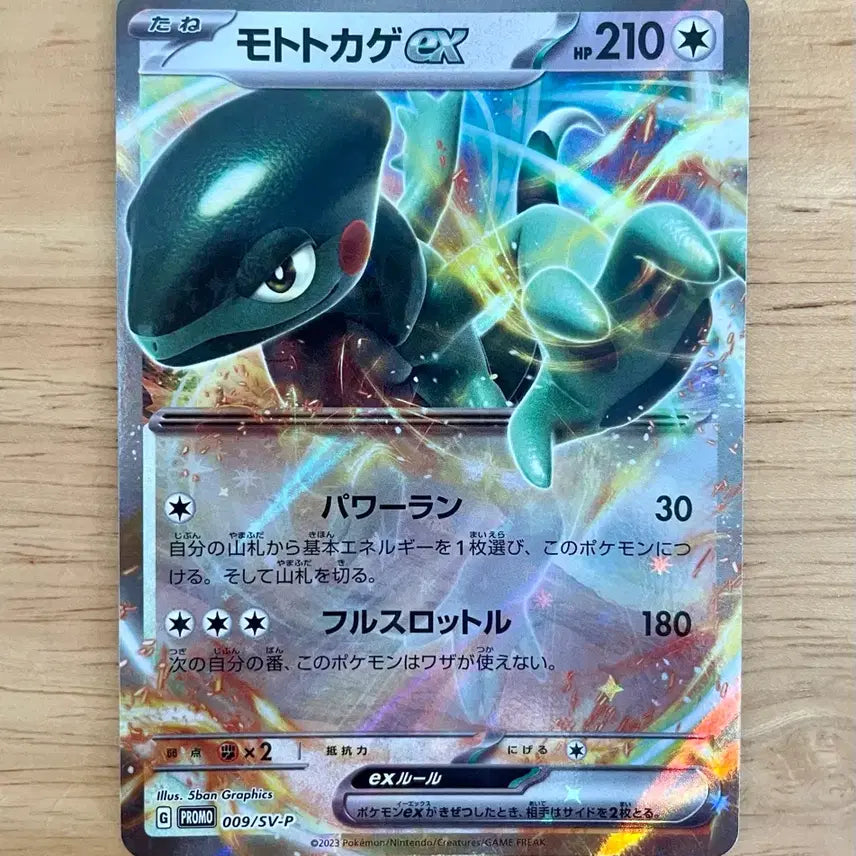 [BUNJANG] Pokemon Card Motoma EX Promo 009/SV-P (Japanese) / 일판 포켓몬카드 모토마 EX 프로모 009/SV-P