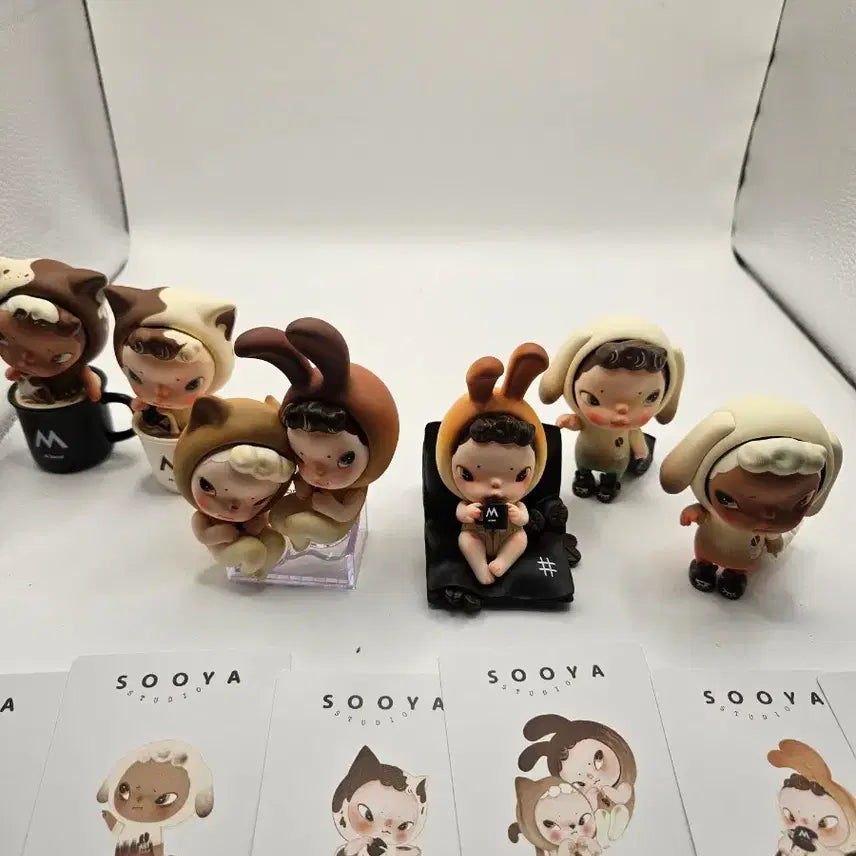 [BUNJANG] Sua Signature Coffee Figure Bundle Set / 수야 시그니처 커피 6개 일괄 판매