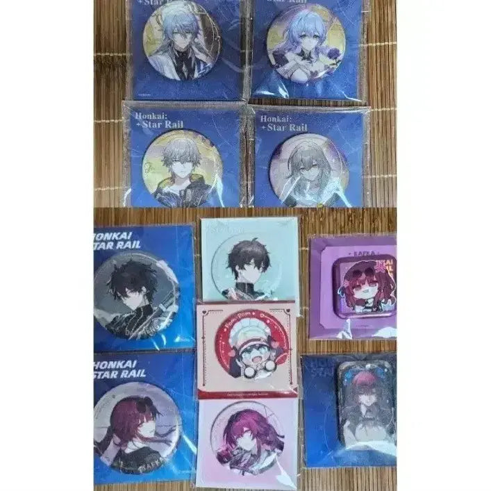 [BUNJANG] Honkai: Star Rail Kafka, Dan Heng, Pom-Pom, Caleus, Robin, Sunday, Welt, Luocha, Argenti Tin Badge Bundle / 붕괴 스타레일카프카 단항 폼폼 개척자 로빈 선데이 카일루스 스텔레 호요랜드 부어치킨 캔뱃지