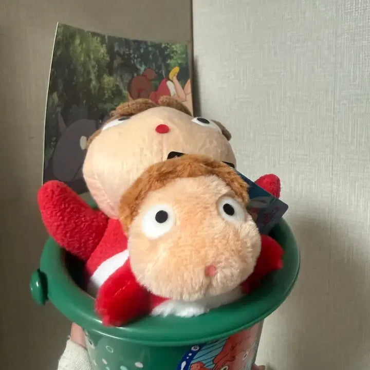 [BUNJANG] Ponyo Basket Doll Set / 오늘만 할인) 포뇨 바구니 인형 세트