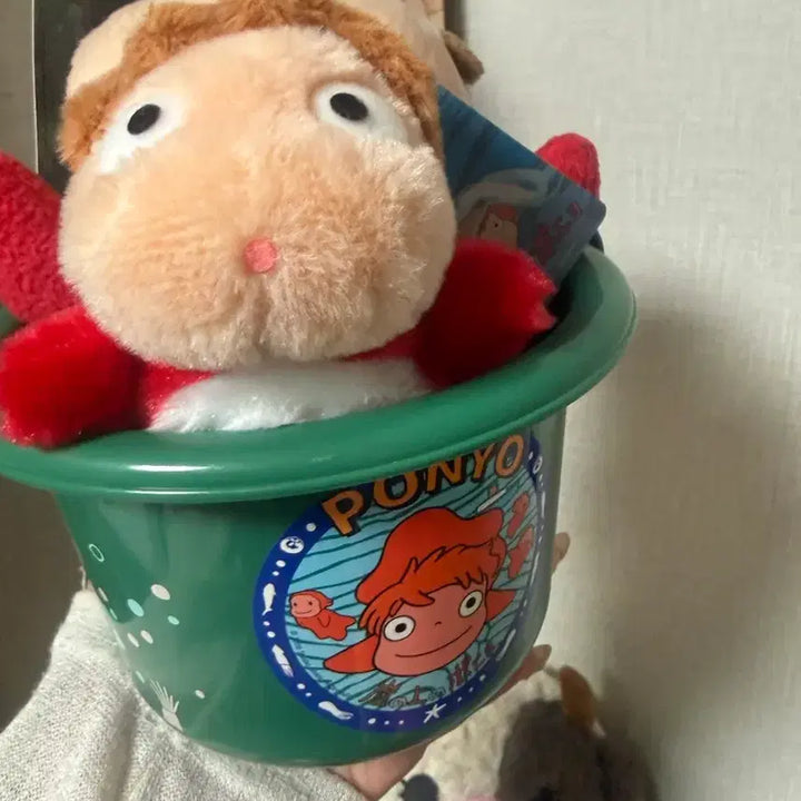 [BUNJANG] Ponyo Basket Doll Set / 오늘만 할인) 포뇨 바구니 인형 세트