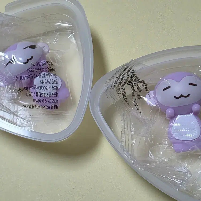 [BUNJANG] Pingru Potato Piggy Hyper Purple Set / 핑루 감자숭이 히퍼 보라색 2종 일괄