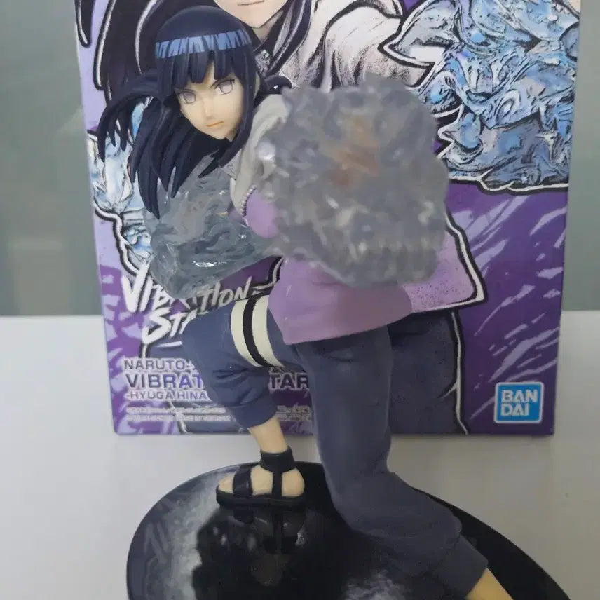 [BUNJANG] Bandai Banpresto Naruto Vibration Stars Hyuga Hinata Figure (Opened) / 박스O) 나루토 히나타 바이브레이션 피규어 개봉품
