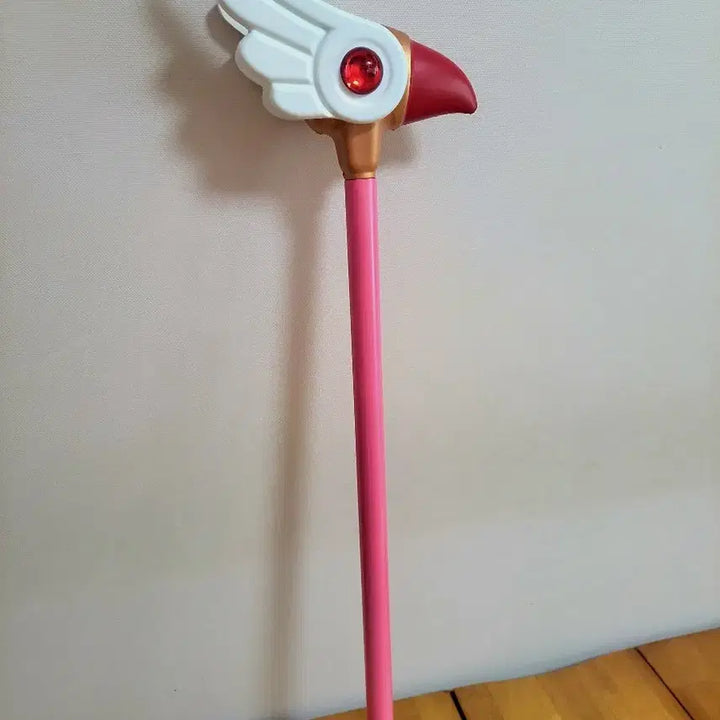 [BUNJANG] Cardcaptor Sakura 85cm Magic Wand Toy / !마지막 가격내림! [85cm] 카드캡터체리 카캡사 요술봉 닭봉 사쿠라 장난감 새 머리 마법봉
