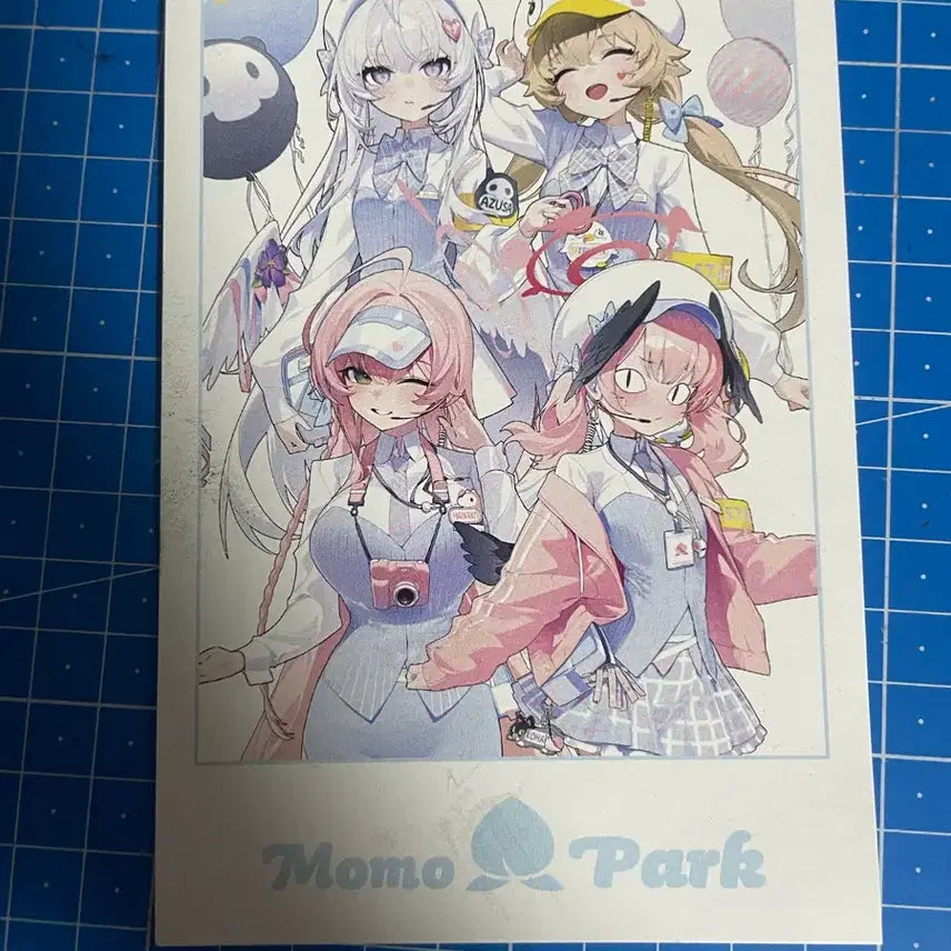 [BUNJANG] Blue Archive Momopark AGF POB Illustration Postcard / 블루아카이브 agf 모모파크 특전 일러스트 엽서 판매합니다