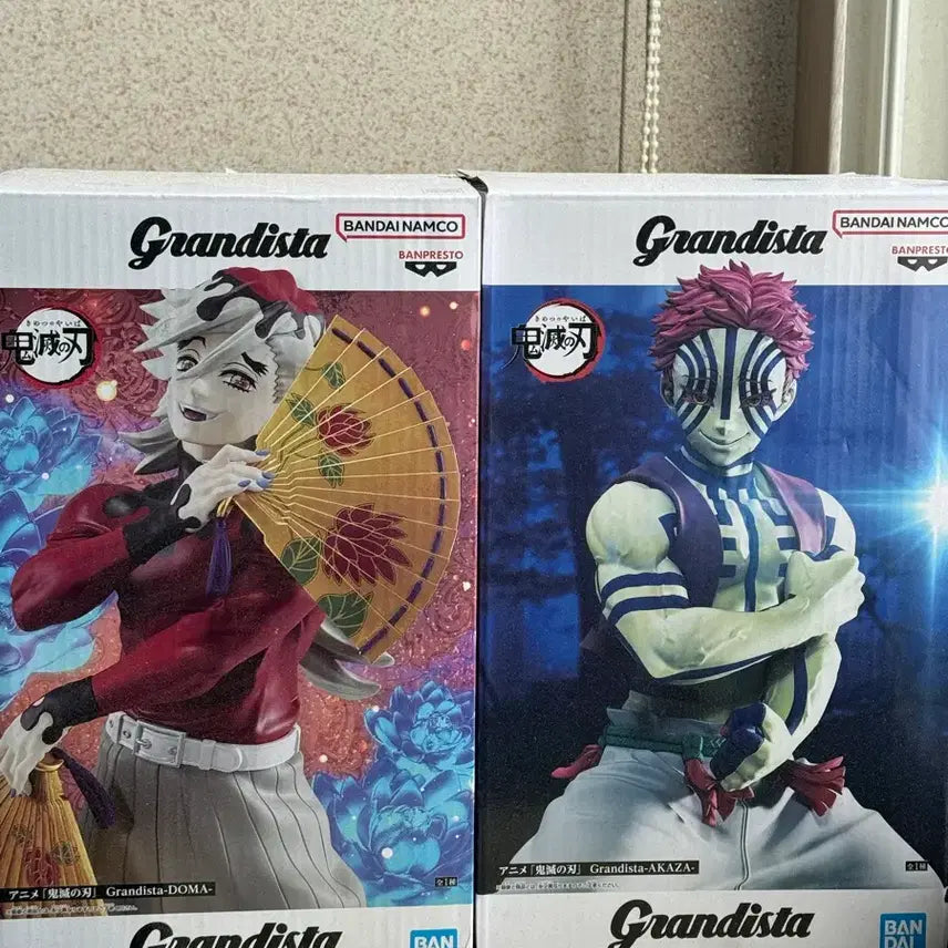 [BUNJANG] Kimetsu no Yaiba Akaza, Doma Grandista Figure / 일본내수용 귀멸의 칼날 아카자,도우마 그란디스타 피규어