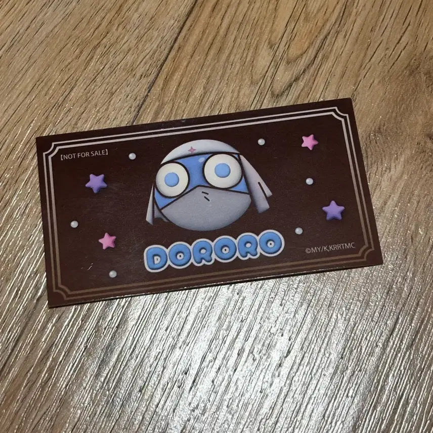 [BUNJANG] Keroro Dororo Special Offer Paper / 케로로 도로로 특전