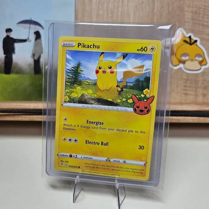 [BUNJANG] Pokemon Card 2022 Halloween Pikachu 049/203 / [포켓몬카드]북미 2022 할로윈 피카츄 049/203