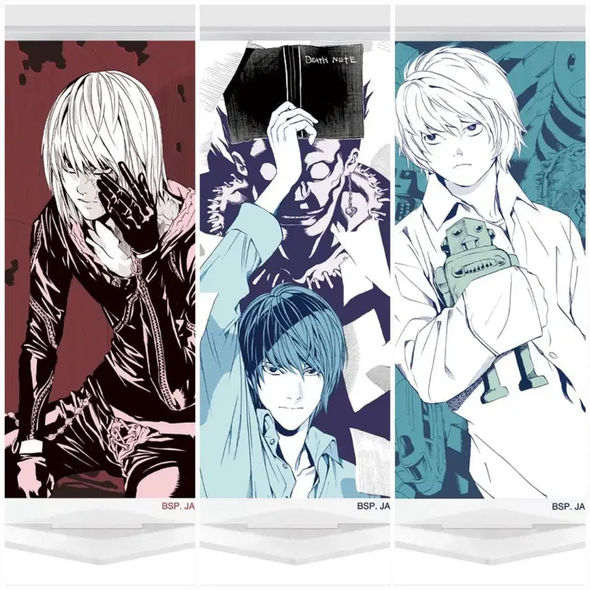 [BUNJANG] Death Note G Prize Set (Light, Near, Mello) Bundle / 데스노트 G상 3종 일괄 라이토 니아 멜로