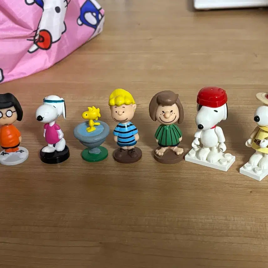 [BUNJANG] Snoopy &amp; Friends 7-Figure Set / 스누피 피규어 7종 세트