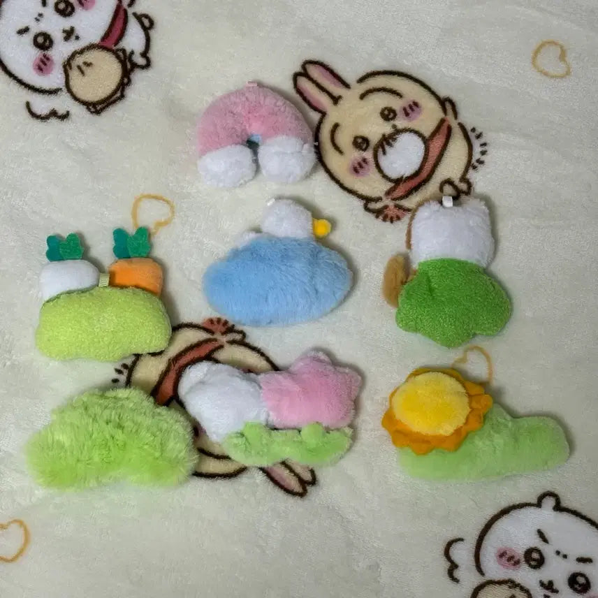 [BUNJANG] Farm Random Magnet Plush 7 Types Bundle Set / 농장 랜덤 마그넷 인형 7종 일괄 판매