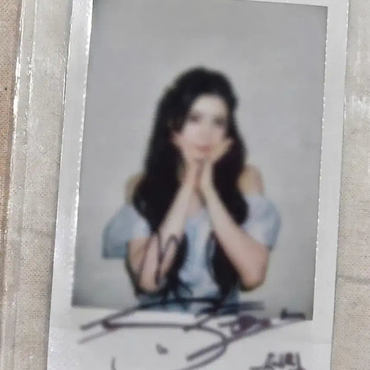 [BUNJANG] HITGS Seojin Signed Polaroid / HITGS 서진 힛지스 싸인 친필 폴라로이드 polaroid