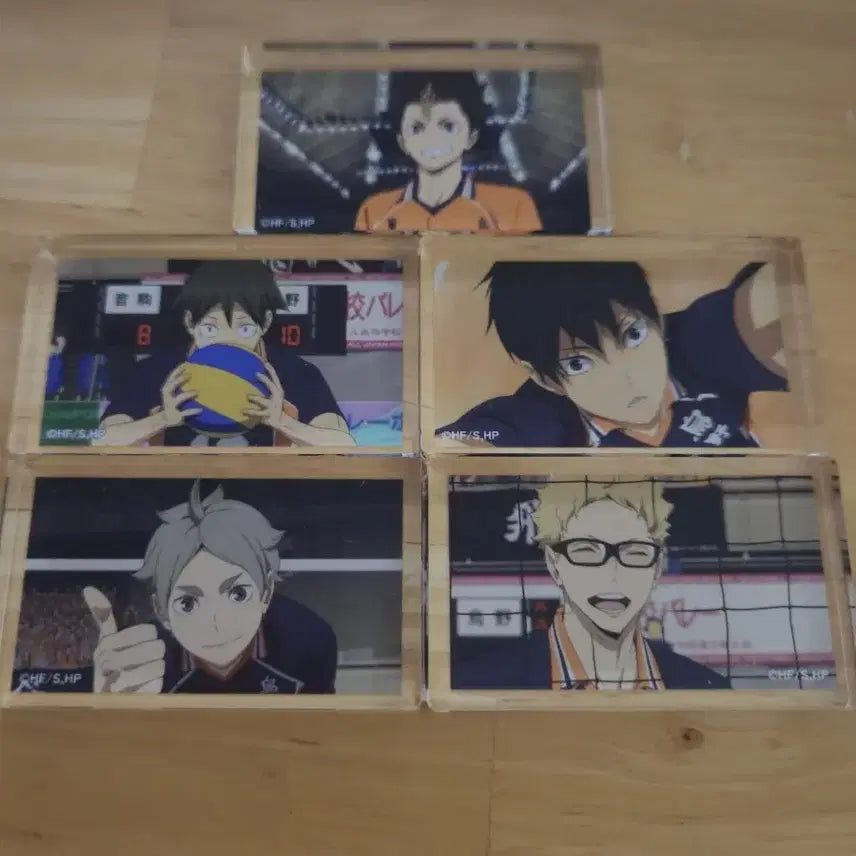 [BUNJANG] Daiso Haikyuu!! Movie Edition Acrylic Standees Bundle Set / 다이소 하이큐 극장판 아크릴 스탠드