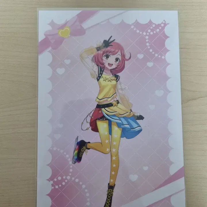 [BUNJANG] Pretty Rhythm Ayase Naru Postcard / 프리즘스톤 꿈라프 프리티리듬 eeo 엽서 아야세 나루