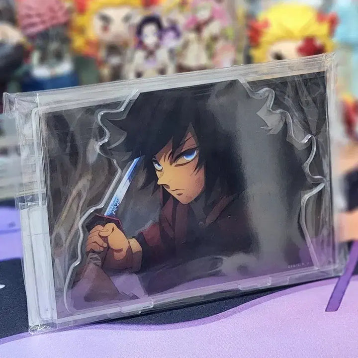 [BUNJANG] Demon Slayer: Mugen Train Arc Giyu Tomioka Acrylic Standee / 귀멸의 칼날 무한성편 장면 그대로 아크릴 스탠드 피규어 토미오카 기유