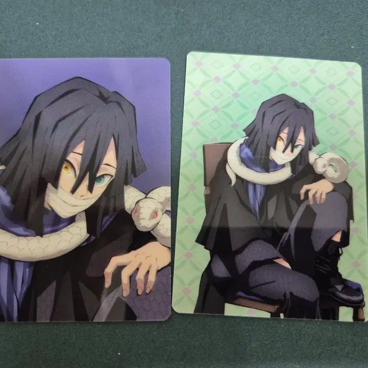 [BUNJANG] Demon Slayer Iguro Obanai Card Set (2 Types) / 귀멸의칼날 이구로 오바나이 카드 2종