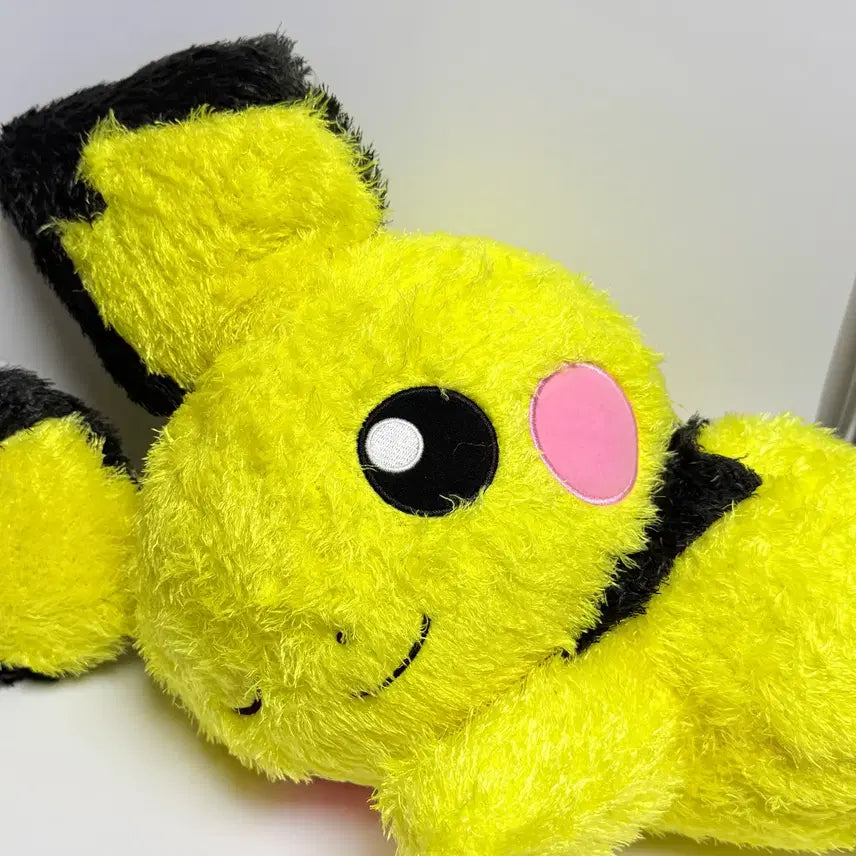[BUNJANG] Pokemon "Relaxing Time" Pichu Plush (Authentic, Tag Attached) / 정품, 택있음) 포켓몬스터 메차 모후굿토 편안한 시간 피츄 인형