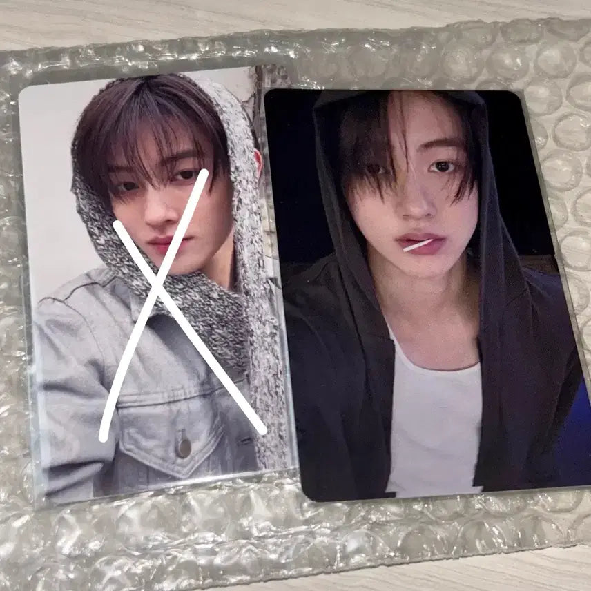 [BUNJANG] CORRTIS SungHyun Weverse Japan Lucky Draw Photocard GreenGreen / 코르티스 성현 위버스재팬 럭드 포카 양도 그린그린 럭키드로우 엄성현