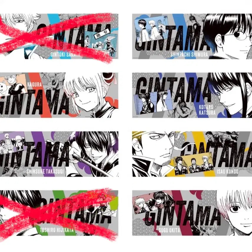 [BUNJANG] Gintama Gintama Exhibition Character Poster / 은혼전 포스터