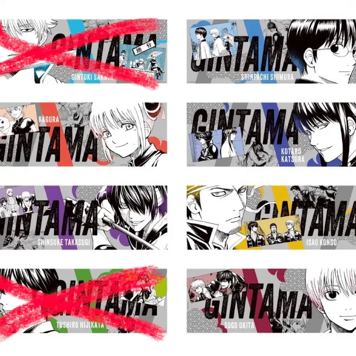 [BUNJANG] Gintama Gintama Exhibition Character Poster / 은혼전 포스터