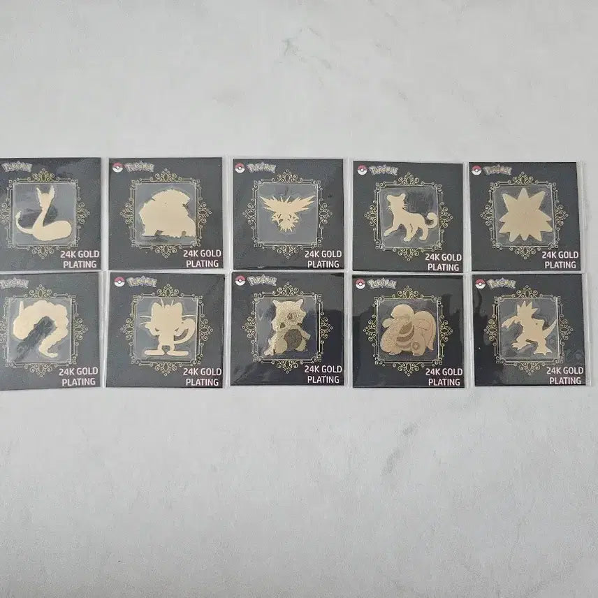 [BUNJANG] Artwork Mewtwo, Pokemon 24K Ddiddilddilddil, Mew 4 Types Set / 아트워크 뮤츠, 포켓몬 24k 띠부씰, 뮤츠 뮤 4종 판매