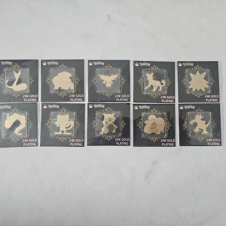 [BUNJANG] Artwork Mewtwo, Pokemon 24K Ddiddilddilddil, Mew 4 Types Set / 아트워크 뮤츠, 포켓몬 24k 띠부씰, 뮤츠 뮤 4종 판매