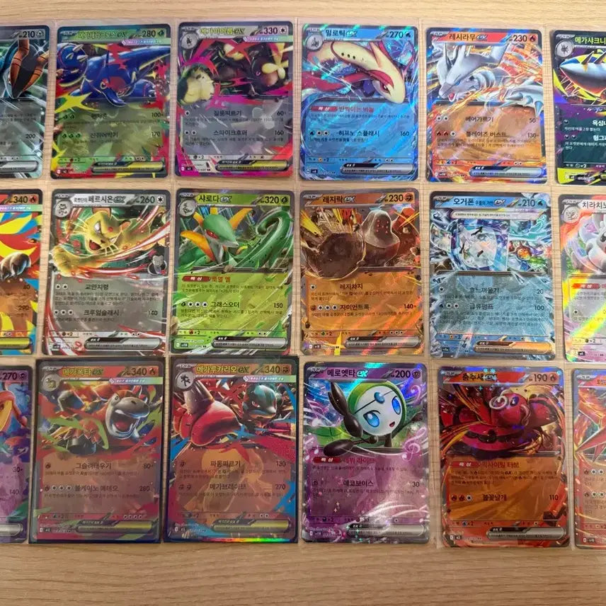 [BUNJANG] Pokemon Card RR Cards (62 pcs) / 포켓몬카드 RR카드 62장