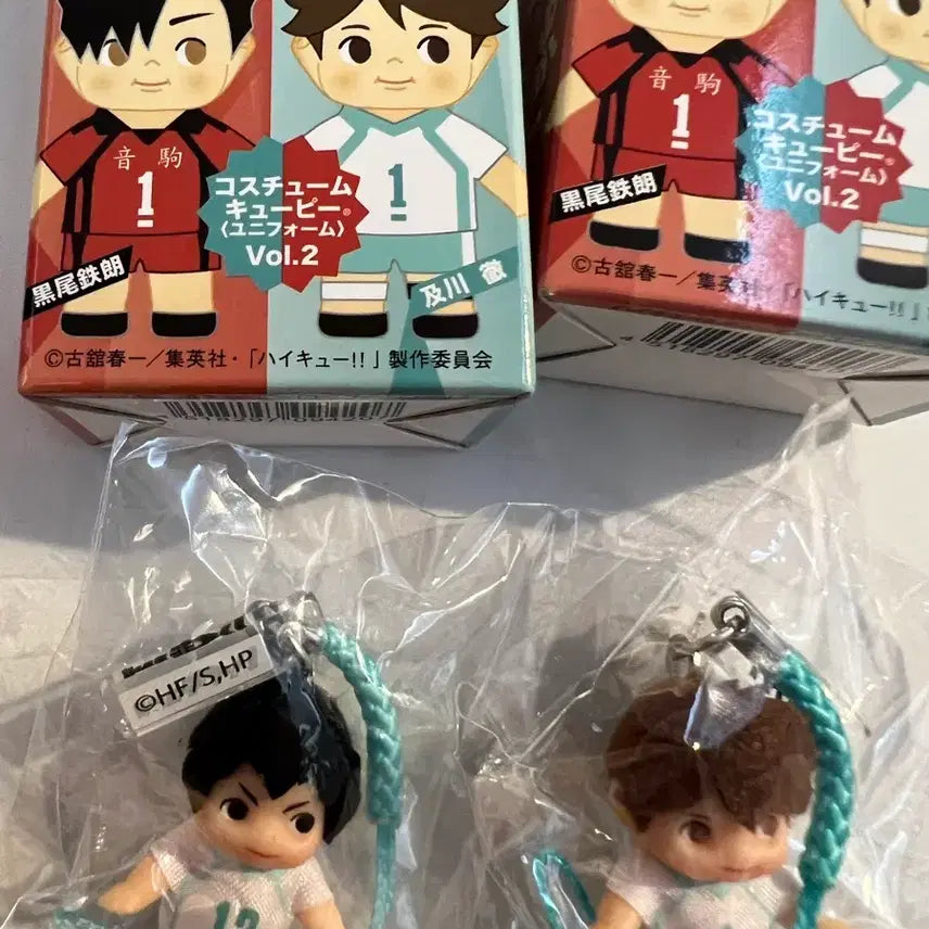 [BUNJANG] Haikyuu!! Kufi Figure Daitoukuya &amp; Oikawa Bundle Set / 하이큐 큐피 피규어 킨다이치, 오이카와 일괄판매