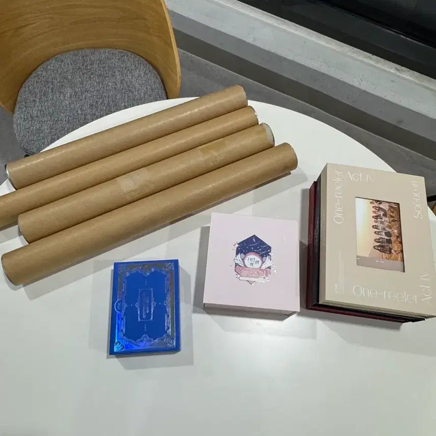 [BUNJANG] IZ*ONE Poster and Goods Bundle Set / 아이즈원 포스타와 굿즈