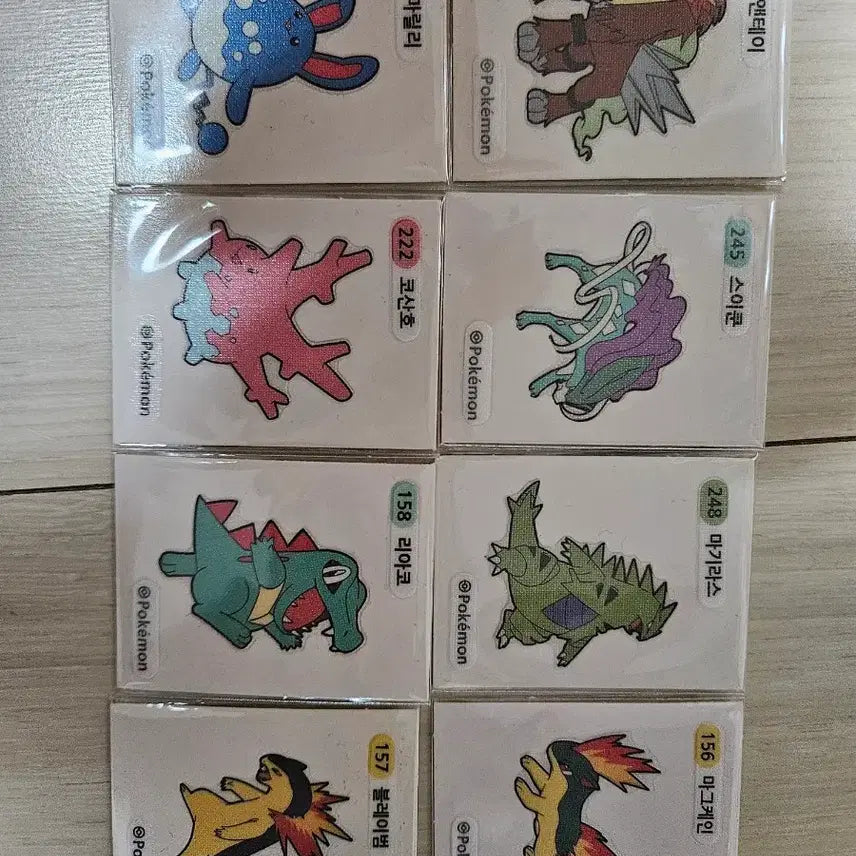 [BUNJANG] Pokemon Sticker / 포켓몬 띠부씰 판매